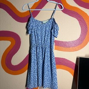 Jessica Simpson Blue Floral Dress